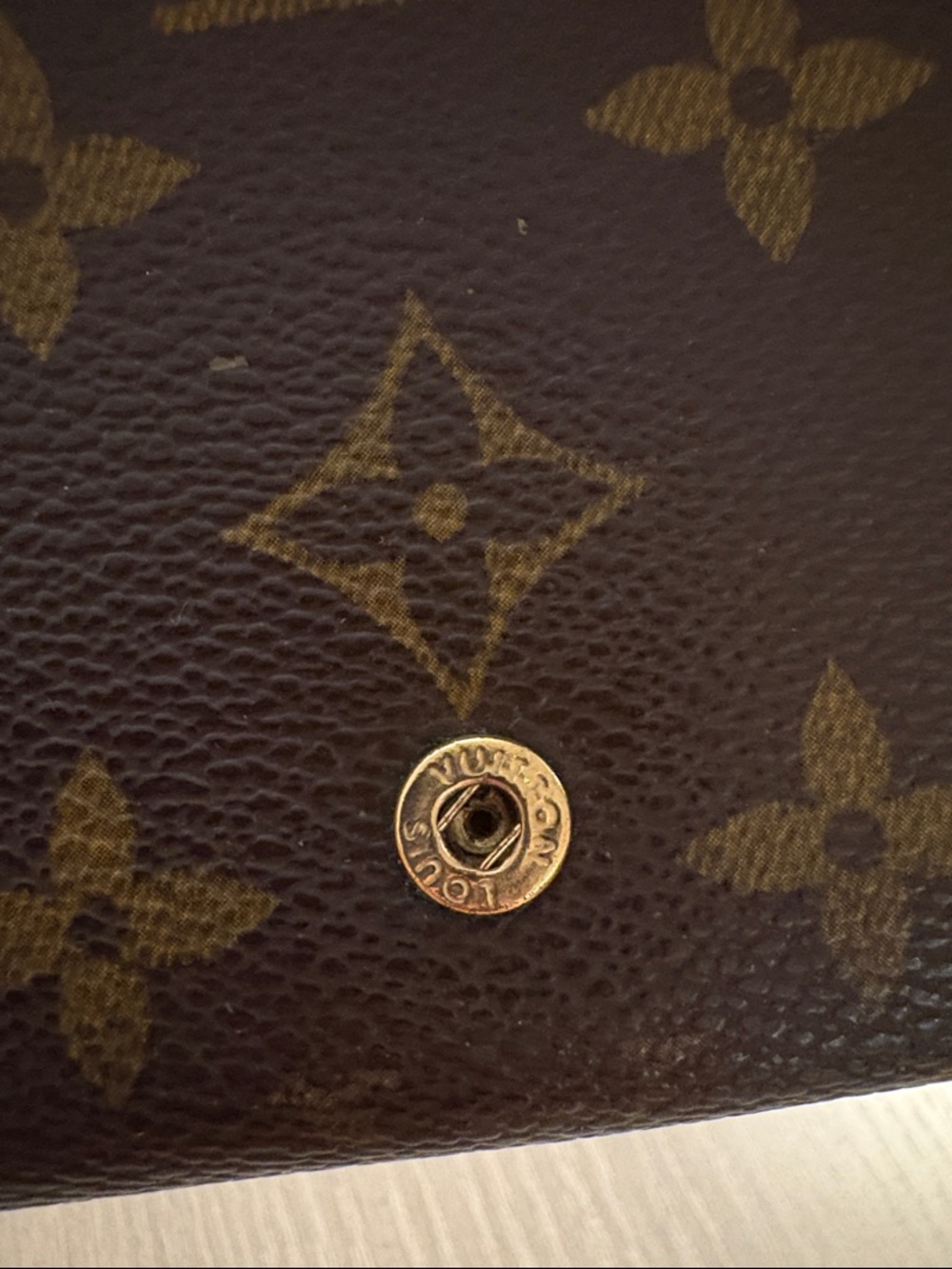 Louis Vuitton Monogram Canvas compact Wallet - Brown and Tan - Picture 12 of 14